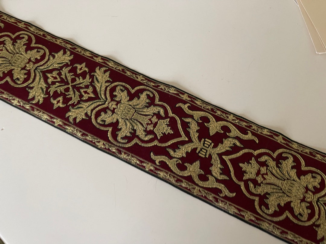 Medieval Ribbon, 7 Cm Wide - Etsy