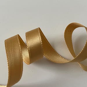 Ruban en satin 1 cm en coupon de 10 mètre