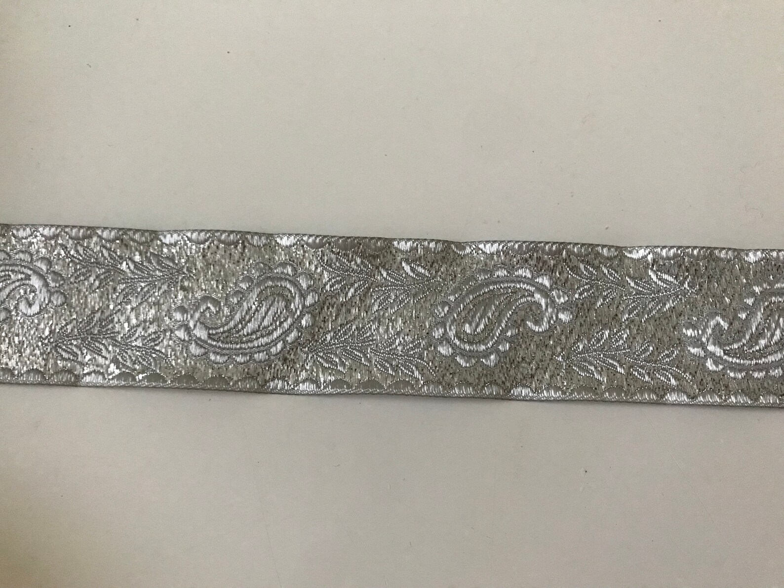Medieval Braid, Silver Ribbon, Gold Ribbon, 3.5 Cm Wide. - Etsy