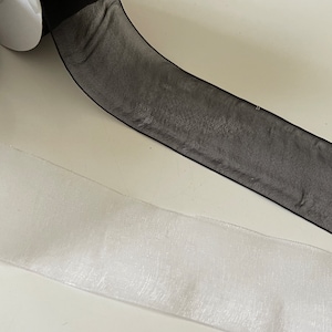 Ruban organza de 4 cm largeur par 25 metre
