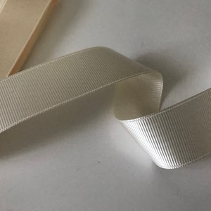 Ruban gros grain largeur de 3 cm ,ruban blanc gros grain,ruban gros grain rose ,ruban gros grain beige,