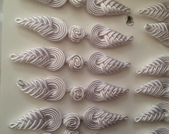 Brandenburg for fastening, Asian button