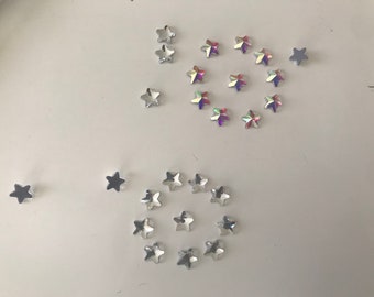 Strass etoile 7mm,strass,strass hotfix,cristal a coller,