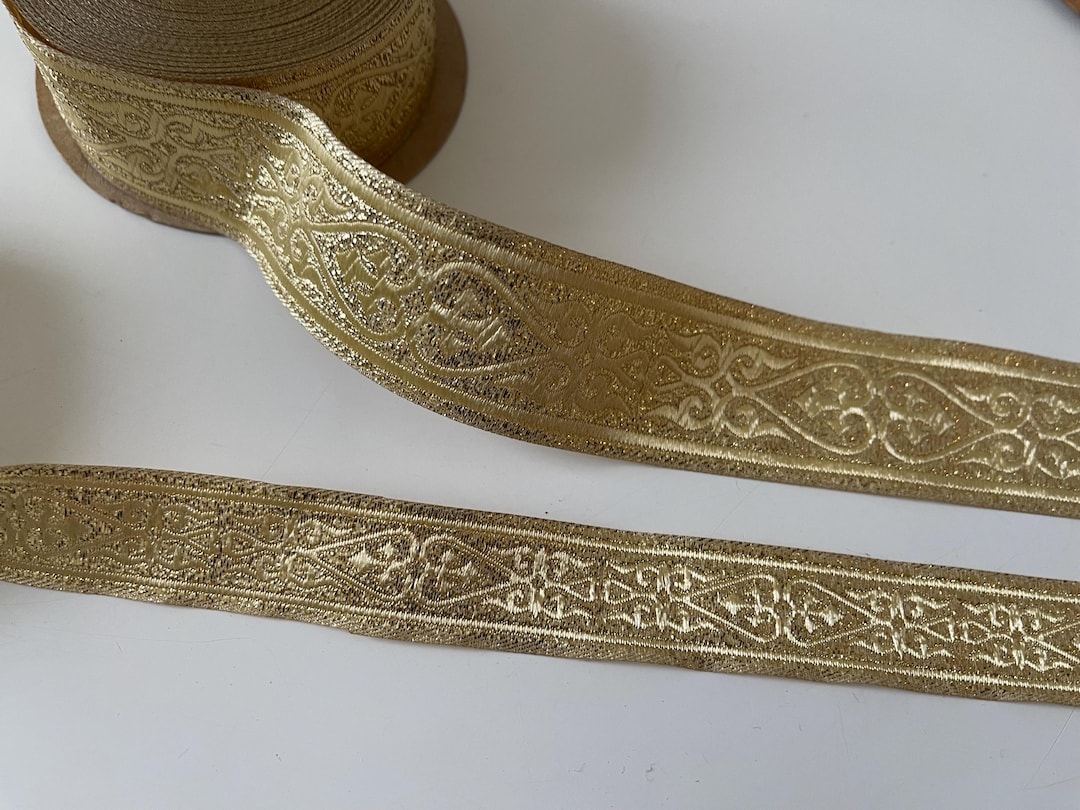 Gold Medieval Braid, Gold Medieval Ribbon - Etsy