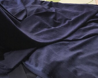 Tissus velours tres souple comme du jersey en 140 cm de laize