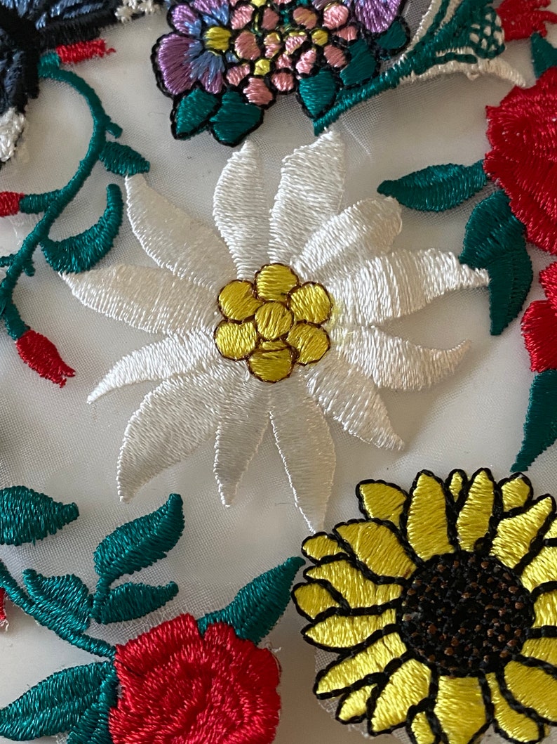 Embroidery as sewing applique image 8
