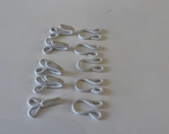 Covered hook, 3.5 cm or 2.5 cm wide hook,