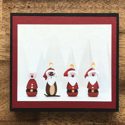 Disney Chip and Dale Mischief Santa Vintage Cartoon Christmas Etsy