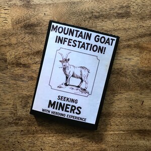 Disneyland Magic Kingdom Disneyworld Frontierland Thunder Mountain Goat Miner Train Sign Home Decor