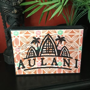 Disney&#39;s Hawaii Aulani Resort & Spa Small Accent Home Decor Sign