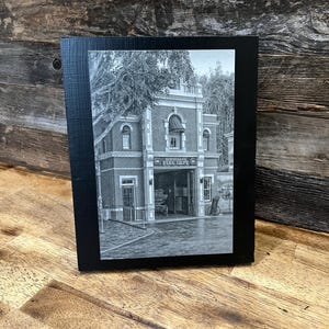 Walt Disney Firehouse Walt’s Apartment Classic Disneyland Main Street USA Home Decor Wall Table Accent Sign