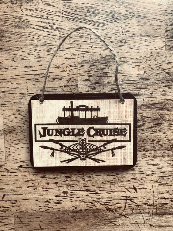 Jungle Cruise Disneyland Disney World Christmas Tree Ornament Etsy
