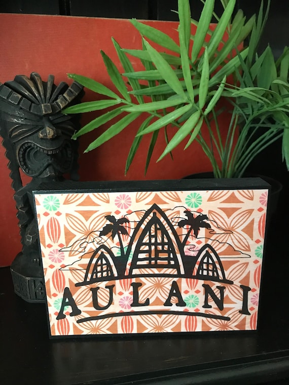 Disney's Hawaii Aulani Resort & Spa Small Accent Home Decor Sign