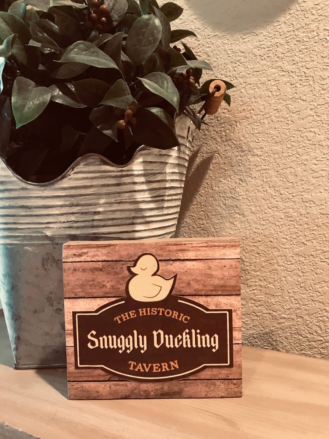 Snuggly Duckling Disney Tangled Home Decor Sign - Etsy