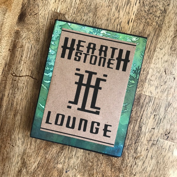 Hearth Stone Lounge Disneyland Grand Californian Hotel & Spa California Adventure DCA Downtown Disney Restaurant Bar Home Decor Sign