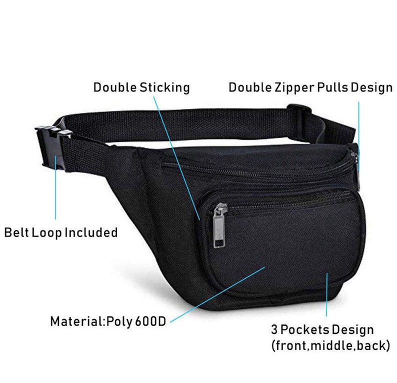 Customizable Fanny Packs // Team Fanny Packs // Custom Fanny Etsy