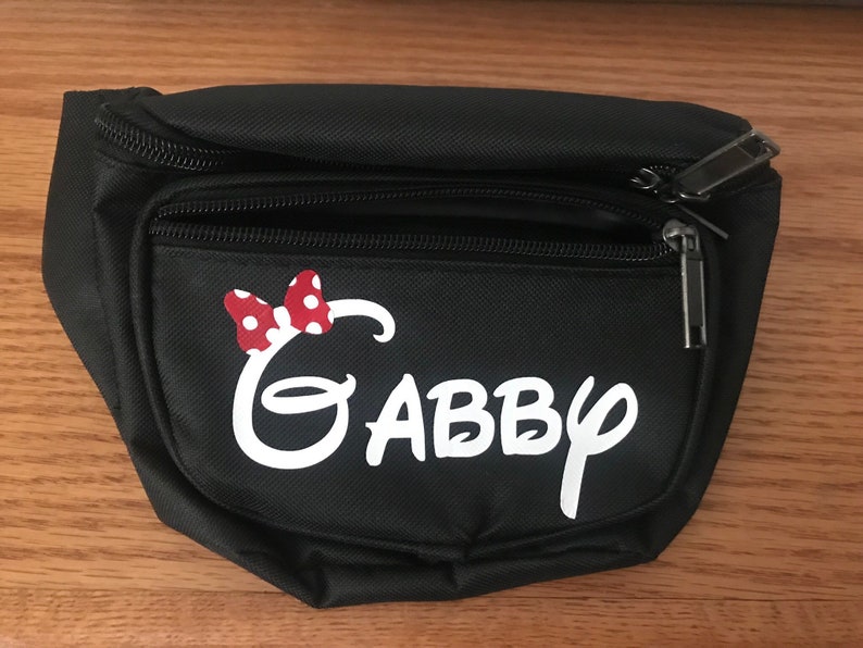 Disney Name Fanny Pack // Disney Fanny Pack Etsy