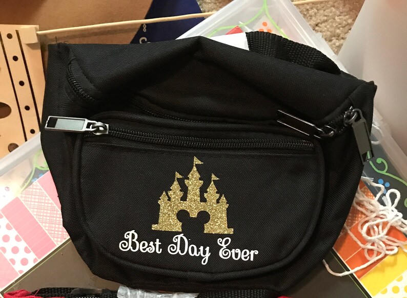 Best Day Ever Disney Fannypack // Disneyland fanny pack Etsy