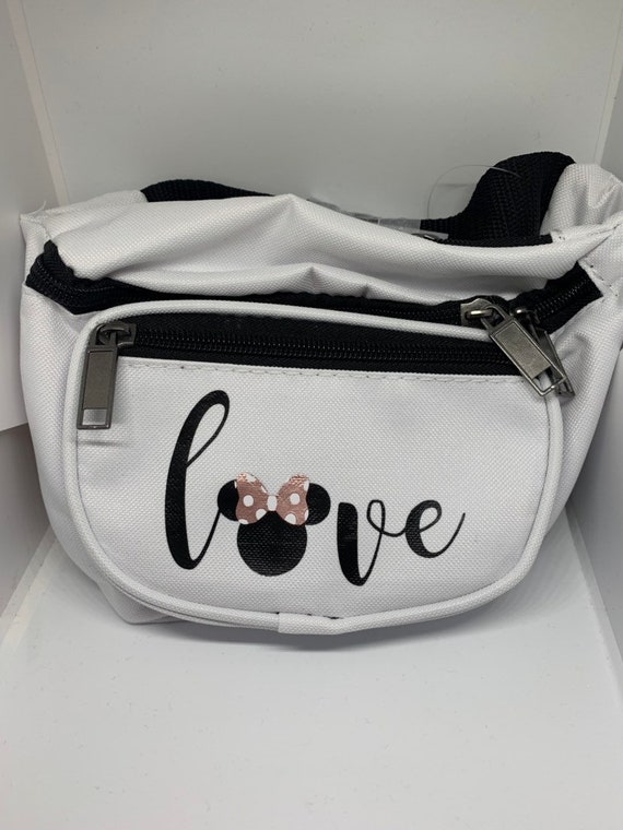 minnie bow fanny pack