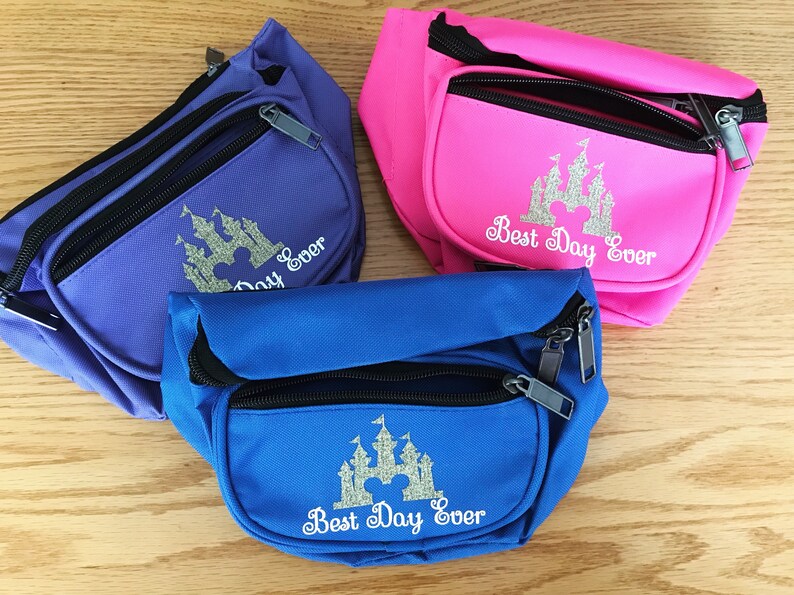 Best Day Ever Disney Fannypack // Disneyland fanny pack Etsy