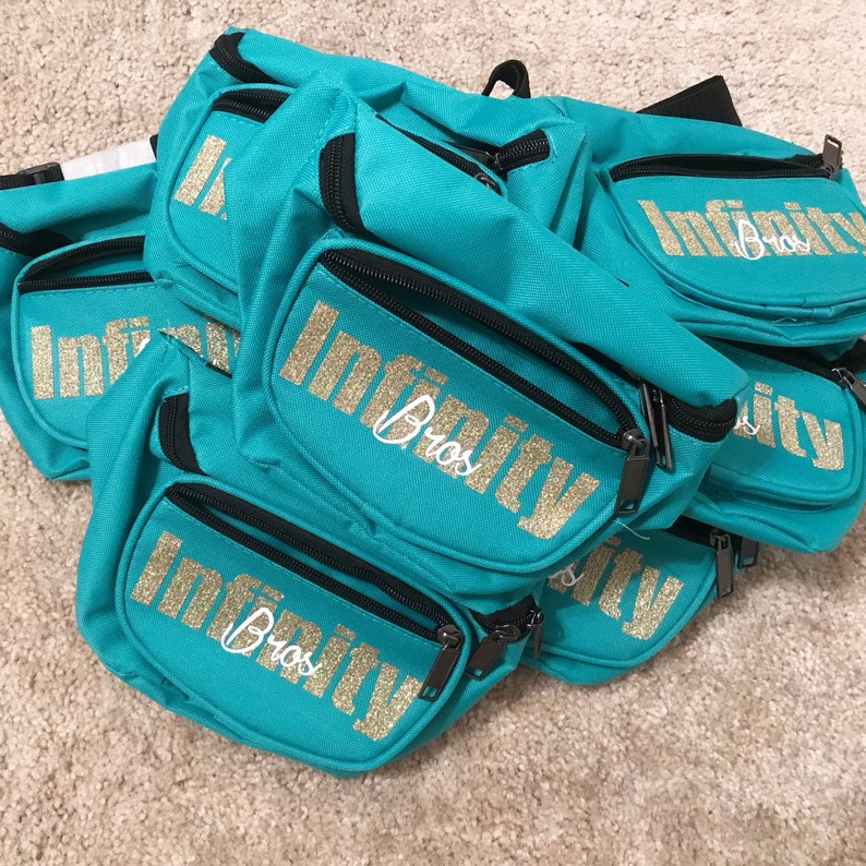 Customizable Fanny Packs // Team Fanny Packs // Custom Fanny Etsy