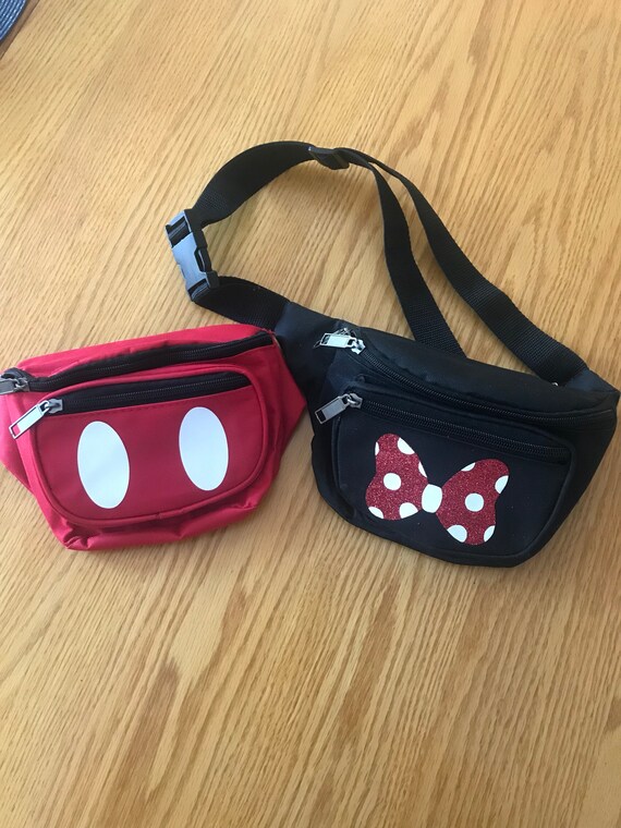 minnie bow fanny pack