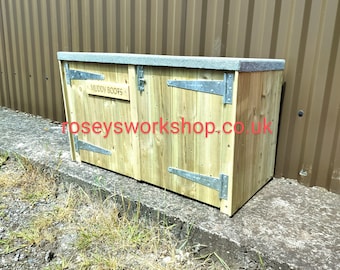 Outdoor Wide Doorstep Wooden Boots, Welly Storage Box, Muddy Boots, Wellies, Shoes. Garden Storage