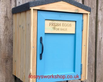 Roadside Egg Box. Egg Store. Honey, Jam Selling Box. Honesty Box