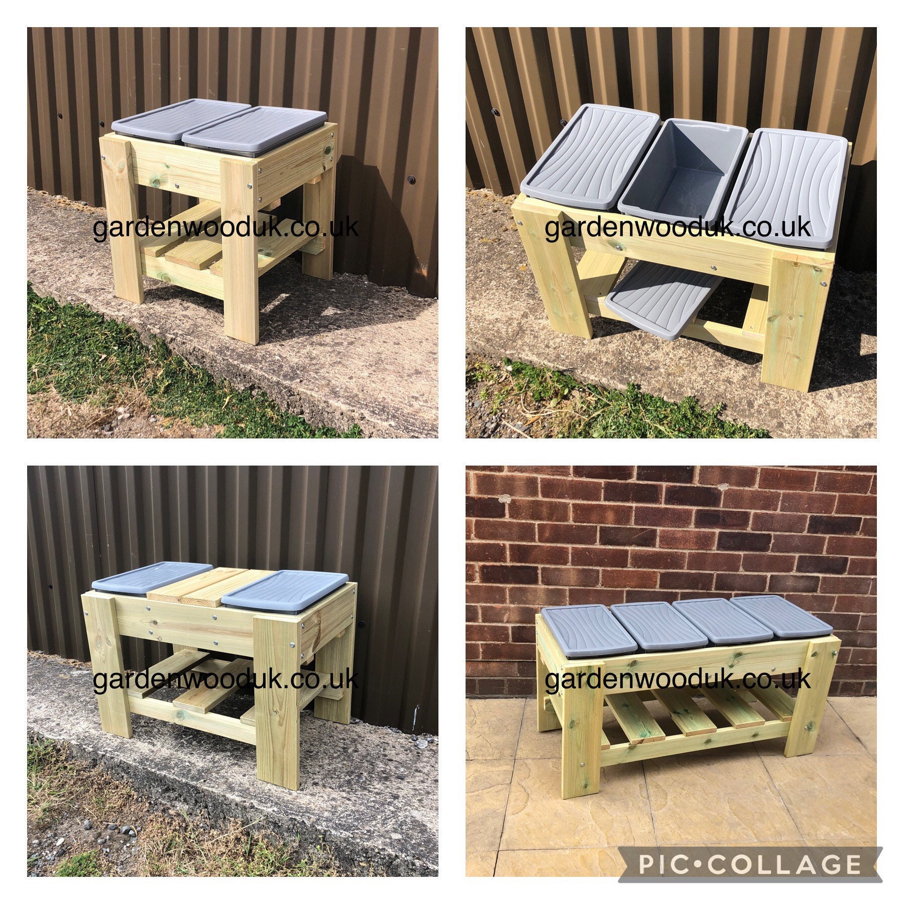 outdoor sandpit table