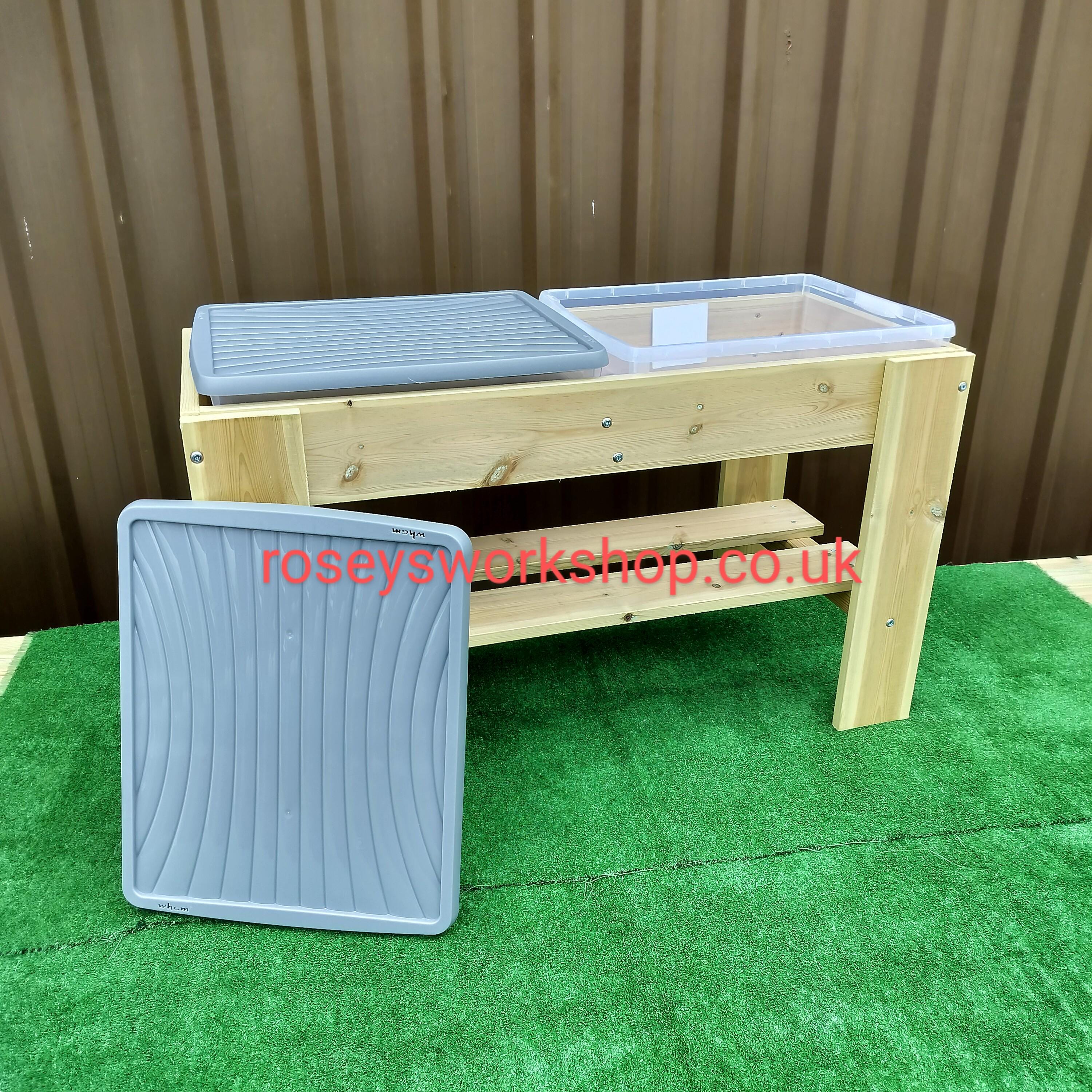 NEW Style, Height Price***handmade Double Box Sand and Water