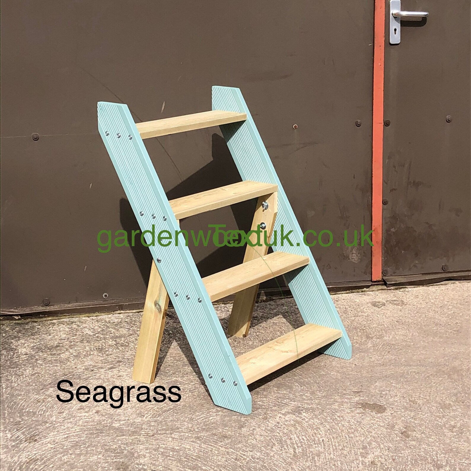 Handmade Wooden Garden Flower Pot Ladder Stand. 4 Tier Step Etsy