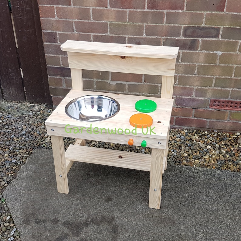 Handmade Wooden Children's Mud Kitchen. Kids Garden Wood Etsy UK