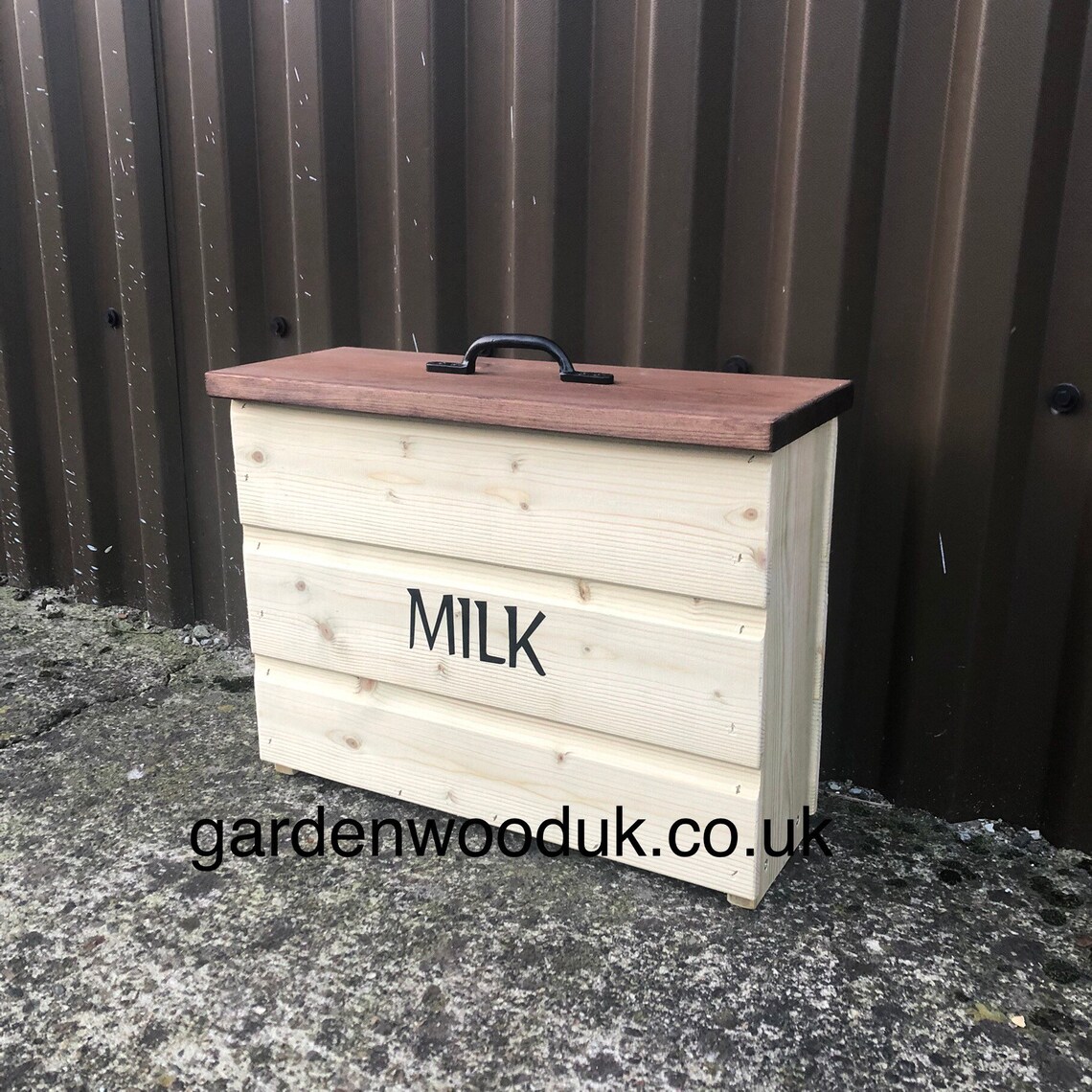Doorstep Milk Box. Porch Milk Storage Box. Milk Bottle Boxes. Etsy UK