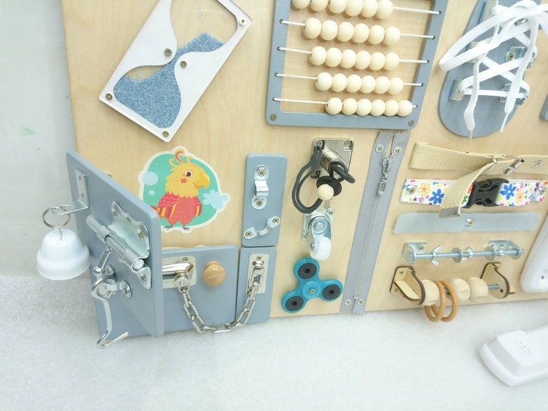 BESTSELLER Busy Board Toddler gift Montessori baby girl Busy image 5