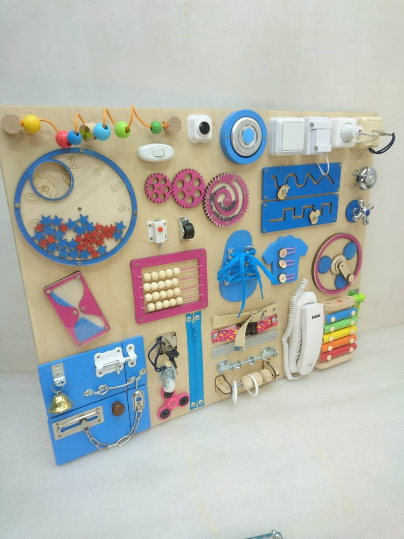 BESTSELLER Busy Board Toddler gift Montessori baby girl Busy image 3