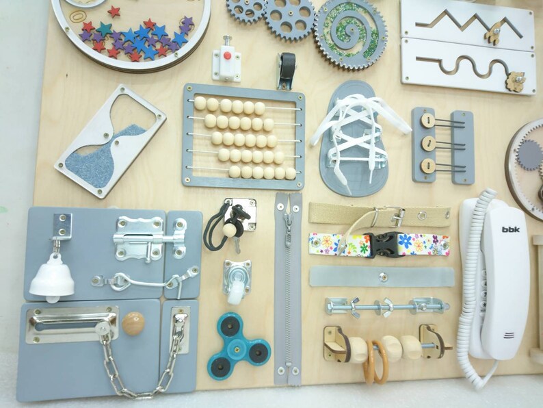 BESTSELLER Busy Board Toddler gift Montessori baby girl Busy image 8