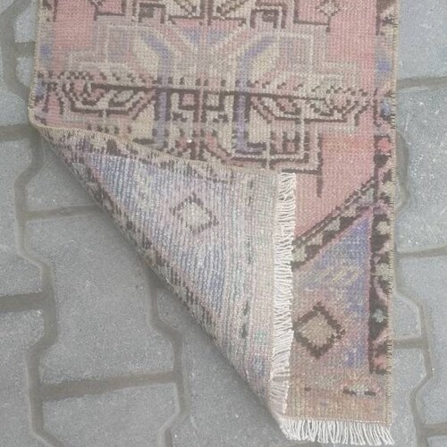 Small Rug, shops Turkish Small Rug, Vintage Small Rug, Door Mat Rug, Bed Side Rug, Entry Rug. Bathroom Rug, Oushak Door Mat, Oushak Small Rug