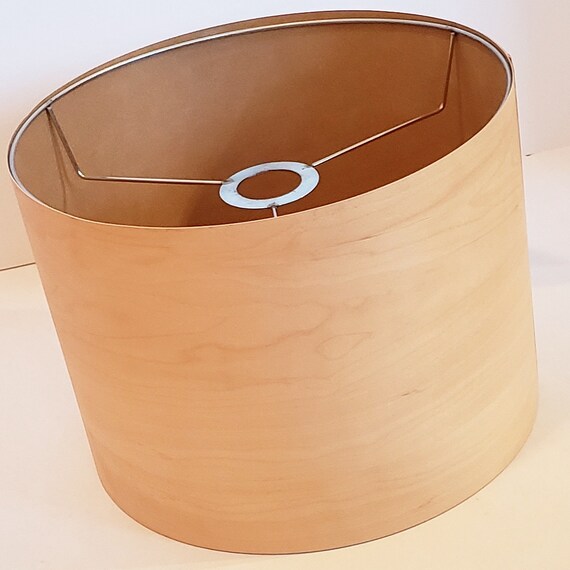 16d White Maple Veneer Wood Lamp Shade L Wooden - White Wooden Lamp Shade 16d White Maple Veneer Wood Lamp Shade L Wooden - White Wooden Lamp Shade