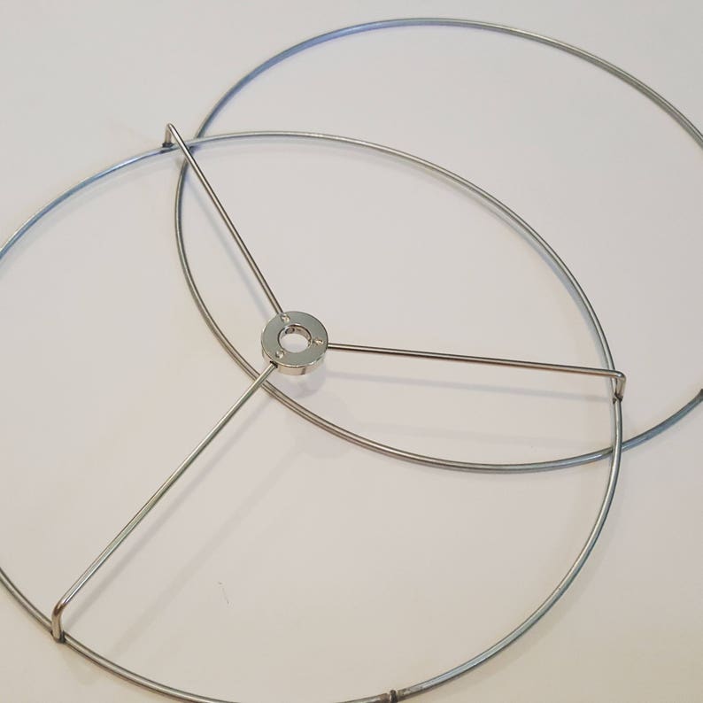 10 Lampshade Ring Set L Top And Bottom Lamp Shade Washer Free Diy Hardware 3 4 Drop Frame