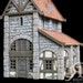 Décor Maison Médiévale (éch. 30 Mm) - Kit Résine Pour Warhammer Battle