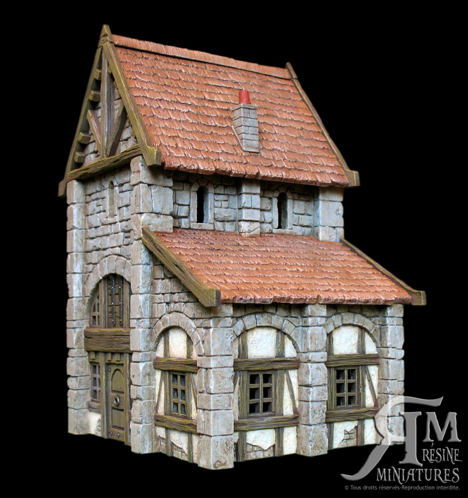 Maison médiévale 06 modèle 3D $25 - .ma .obj .upk .fbx .unknown - Free3D