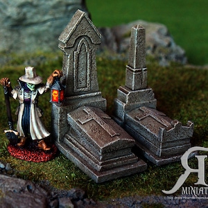 GOTHIC TOMBS N 4-(resin ech. 30mm)