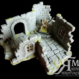 CASTLE RUIN MODULE 03 (30mm resin ech)