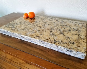 CUTTING BOARD. santa cecilia, large 18"x12" granite cutting board, charceuterie board