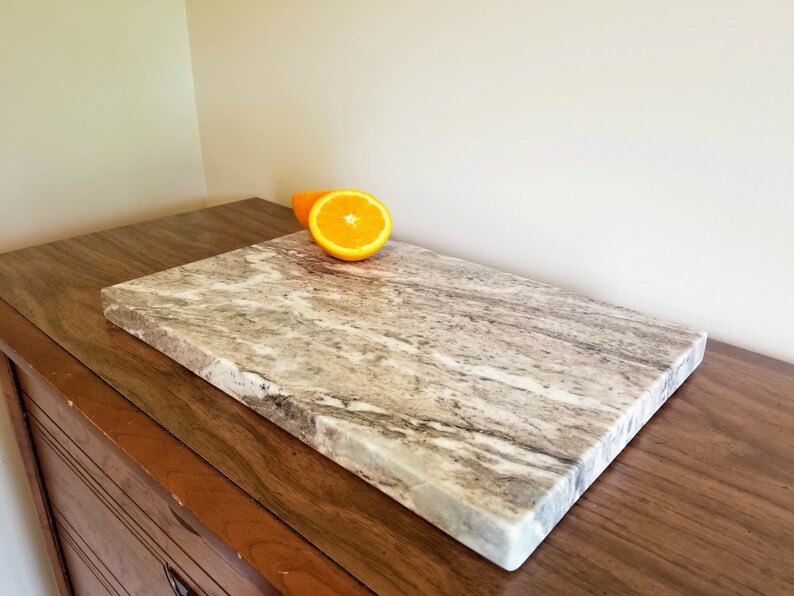 CUTTING BOARD. fantasy brown large. marble cutting board Etsy