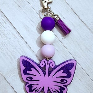 Monarch Butterfly Acrylic Keychain/Butterfly Acrylic Keychain/Monarch Butterfly Acrylic Keychain/Mothers Day Gift/Bag Charm/Purse/Butterfly