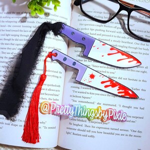 True Crime Body Chalk Outline Bookmark/True Crime/Bloody bookmark/Bookish gifts/Blood Spatter Bookmark/Horror Bookmarks/Crime Podcast
