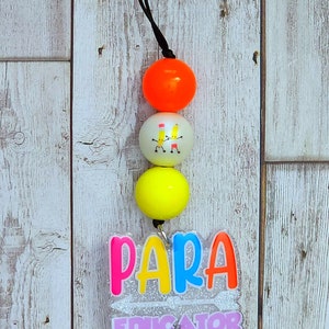 Paraprofessional Lanyard/ Para Educator/Paraprofessional Gift/PARA Lanyard/Teacher Appreciation? Back to School/School Gift
