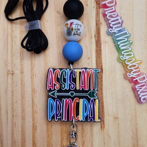 Assistant Principal Lanyard, Administrator Lanyard, Teacher, School Administrator , Educator, Vice Principal Gift, Office Staff, School