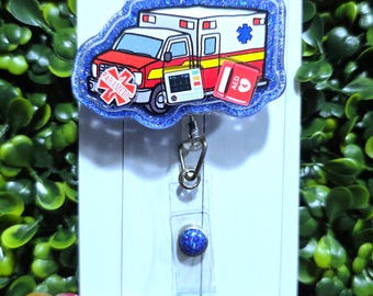 Carrete de insignias para ambulancia, carrete de insignias médicas, carrete de insignias de primeros auxilios, carrete de insignias de paramédico, carrete de insignias de EMT, carrete de insignias de paramédico, EMT, EMS